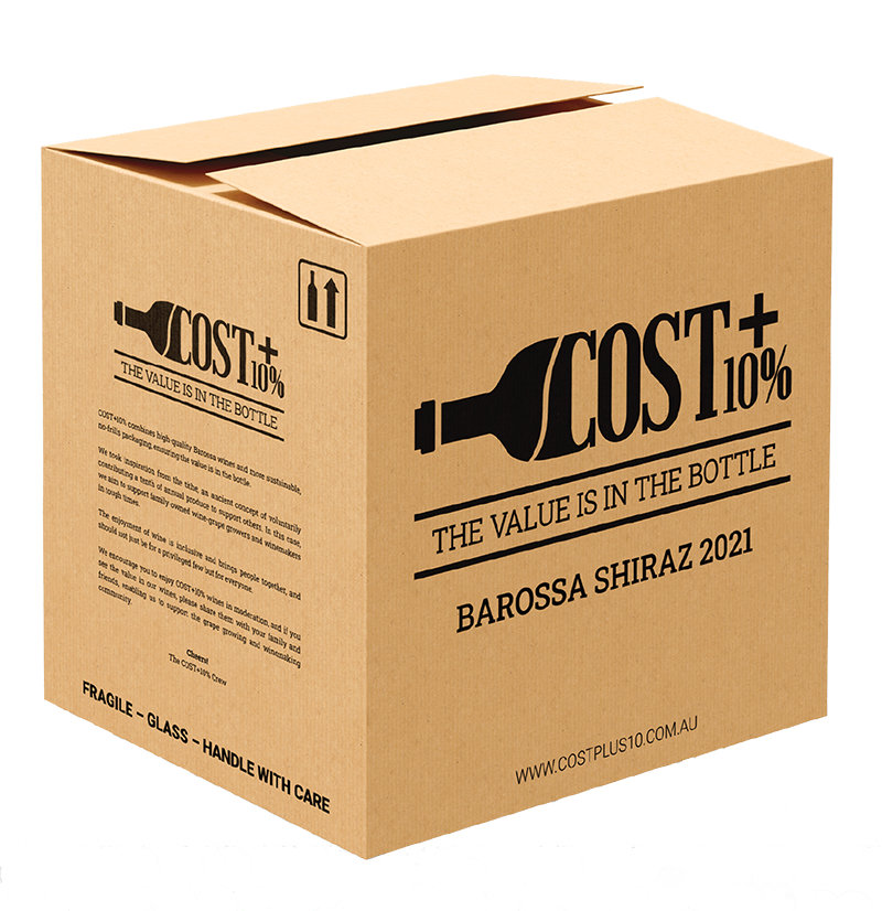 Barossa Cleanskin Shiraz - $99.95 per dozen