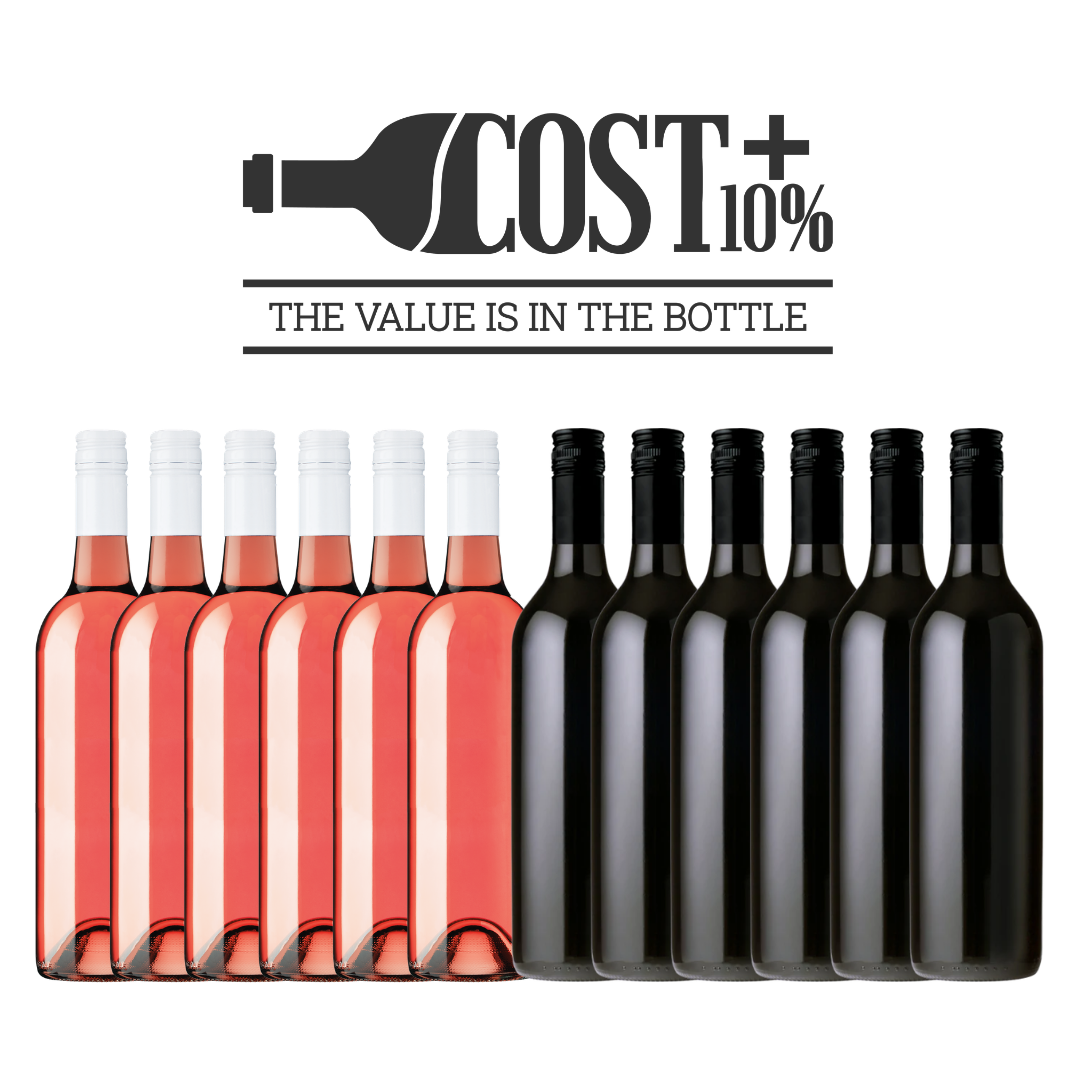 Mixed Cleanskin Dozen - 2024 Barossa Rosé &amp; Shiraz